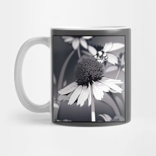 Flower and Bee Mug